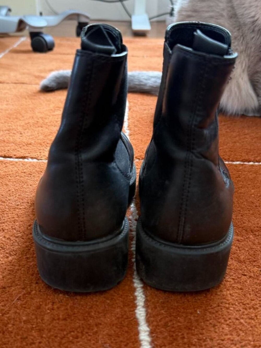 Vagabond Black Leather Chelsea Boots EU 36 US 6
